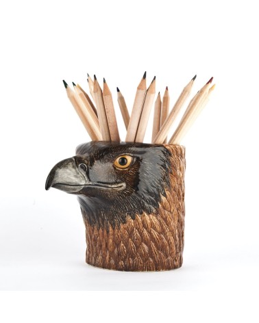 Adler - Stiftehalter & Blumentopf Quail Ceramics schreibtisch büro kinder besteckbehälter make up pinselhalter