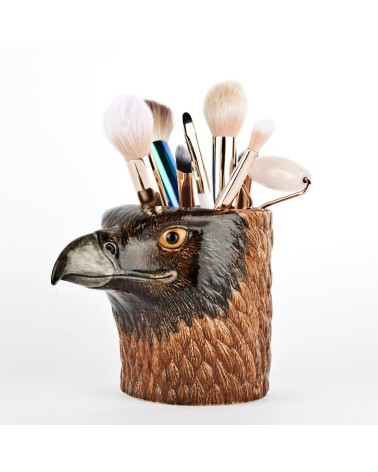 Adler - Stiftehalter & Blumentopf Quail Ceramics schreibtisch büro kinder besteckbehälter make up pinselhalter