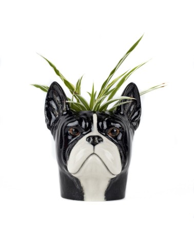 French Bulldog - Animal Pencil pot & Flower pot - Dog Quail Ceramics pretty pen pot holder cutlery toothbrush makeup brush