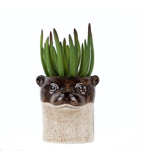 Lontra - Portapenne e Vasi per piante Quail Ceramics da scrivania eleganti design originali bambina particolari