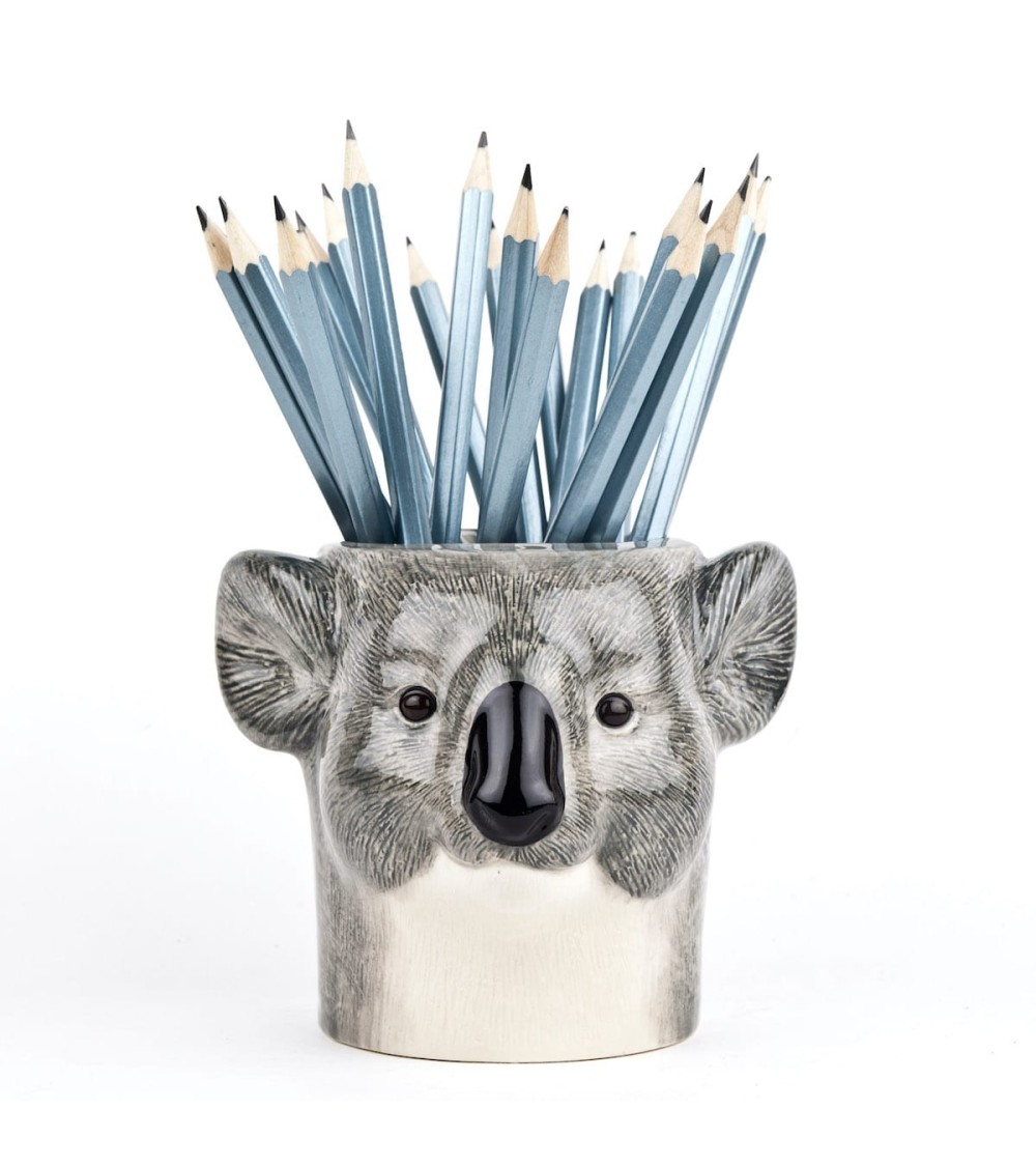 Koala - Portapenne e Vasi per piante Quail Ceramics da scrivania eleganti design originali bambina particolari