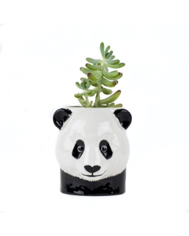 Panda - Portapenne e Vasi per piante Quail Ceramics da scrivania eleganti design originali bambina particolari