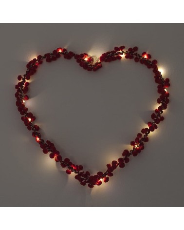 Heart with Red Tassels - Fairy light Melanie Porter lighted illuminated decoration indoor bedroom