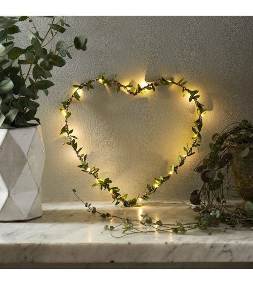 Botanical Heart - Fairy light Melanie Porter lighted illuminated decoration indoor bedroom