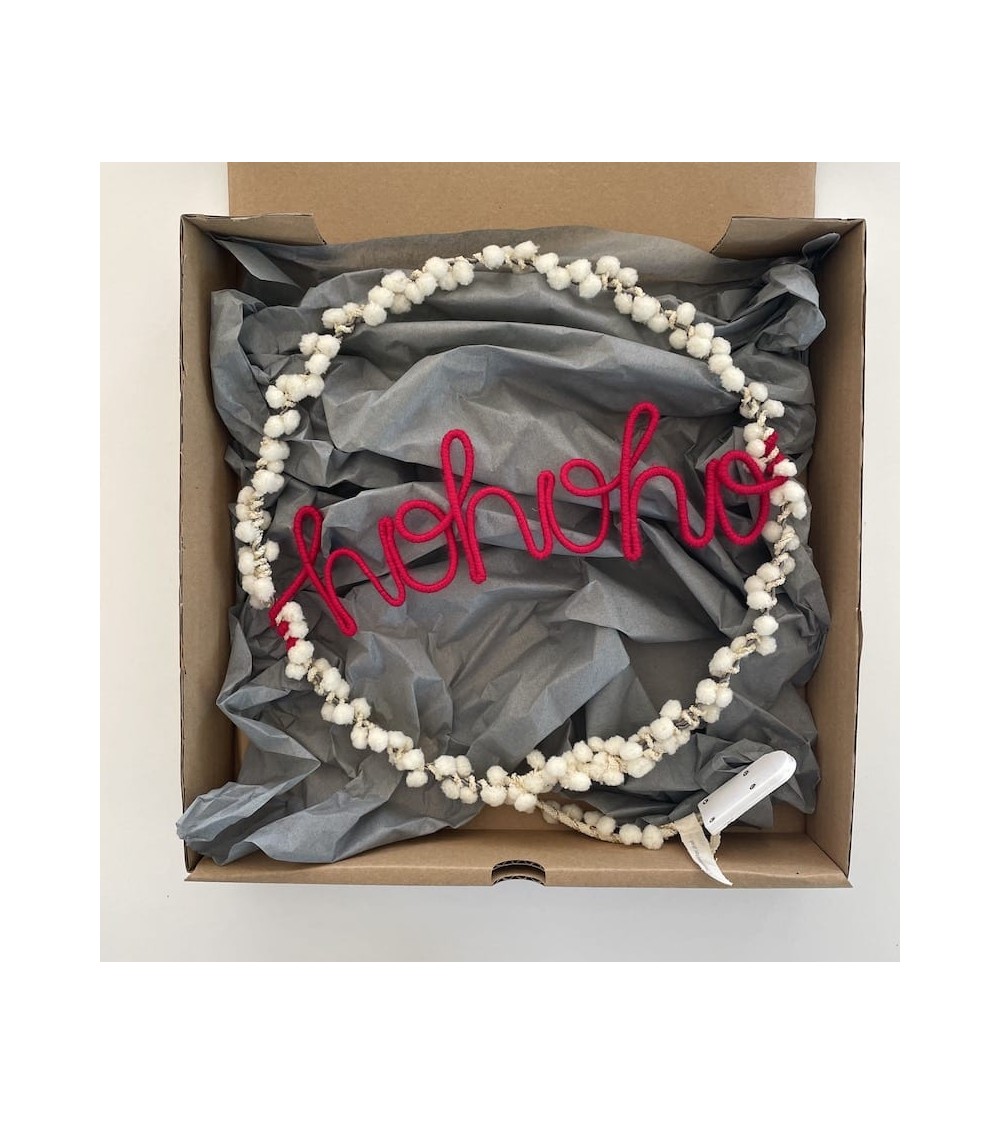 ho ho ho - Christmas Wreath - Fairy light Melanie Porter 2024 christmas decorations xmas tree decorations