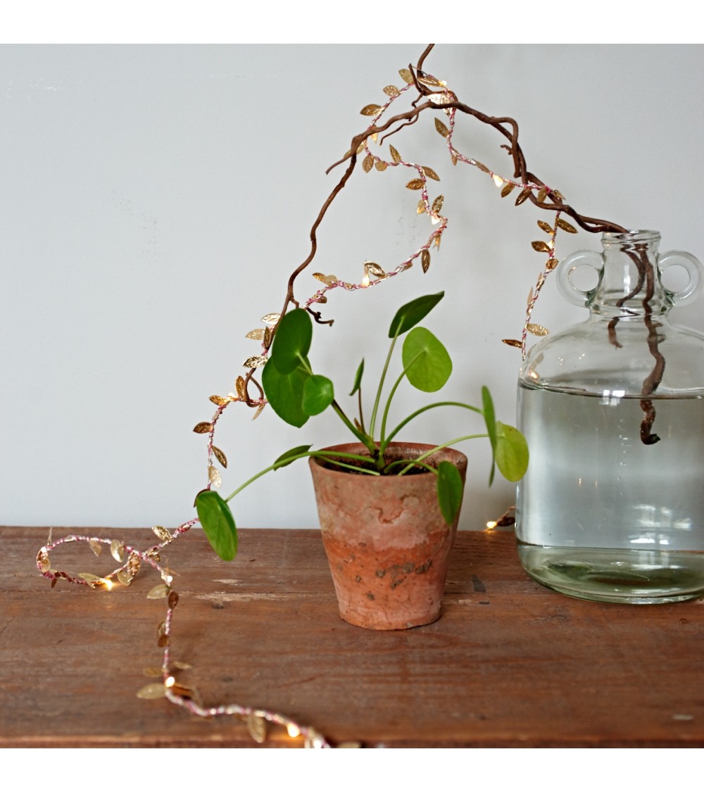 Golden leaves - Fairy Light Garland Melanie Porter lighted illuminated decoration indoor bedroom