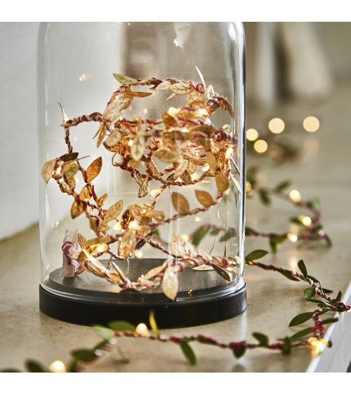 Golden leaves - Fairy Light Garland Melanie Porter lighted illuminated decoration indoor bedroom