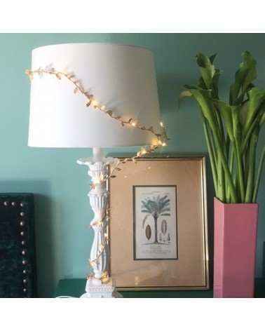 Feuilles dorées - Guirlande lumineuse à pile Melanie Porter deco chambre intérieur murale salon lumineux