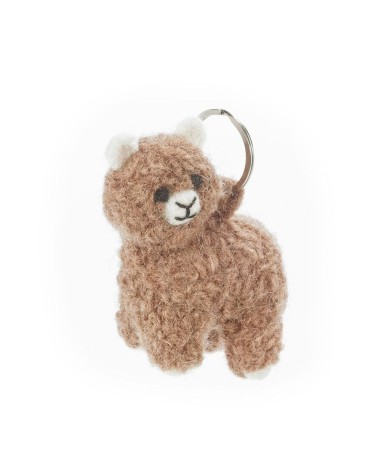 Alpaca - Cool Handcrafted Keychain Felt so good original gift idea switzerland