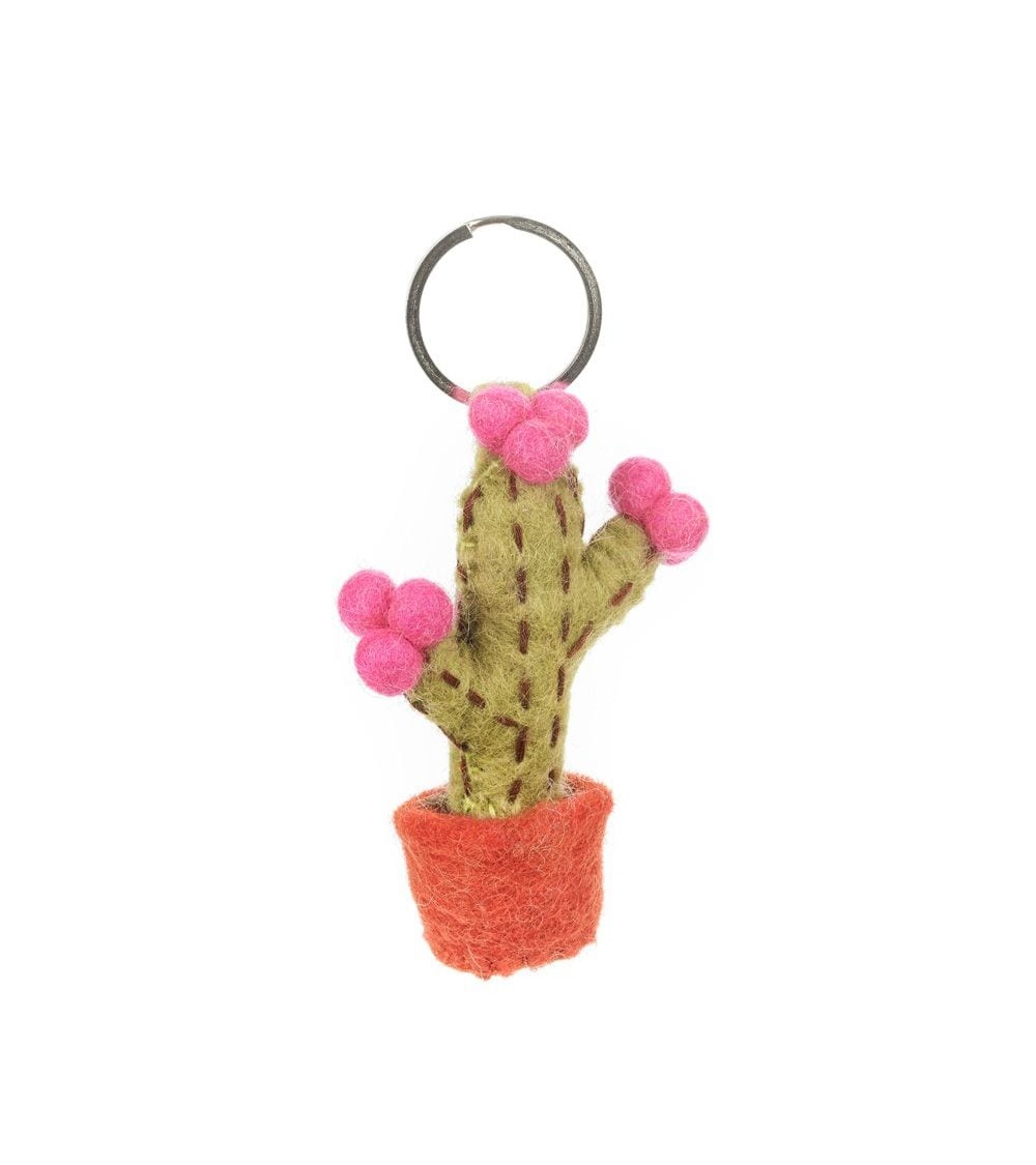 Cactus - Portachiavi originali Felt so good idea regalo svizzera