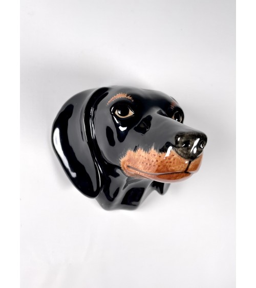 Dachshund - Small Dog Wall Vase Quail Ceramics table flower living room vase kitatori switzerland