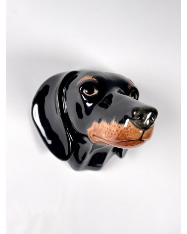 Dachshund - Small Dog Wall Vase Quail Ceramics table flower living room vase kitatori switzerland
