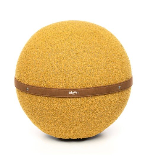 Bloon Bouclette Zafferano - Sedia ergonomica Bloon Paris palla da seduta pouf gonfiabile