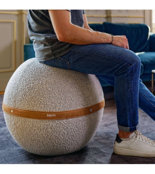 Bloon Bouclette Toffee - Pouf gonfiabile Bloon Paris palla da seduta pouf gonfiabile