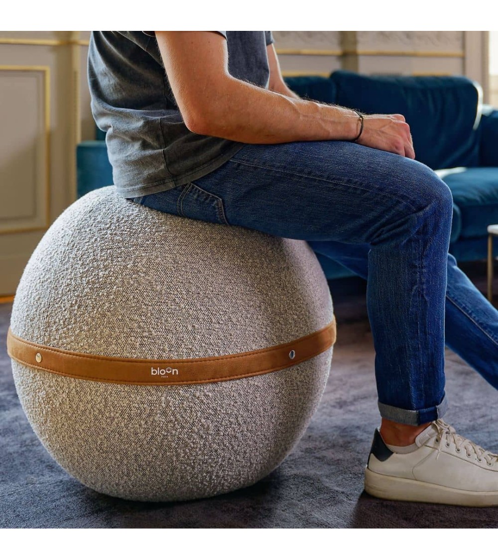 Bloon Bouclette Toffee - Sitzball Bloon Paris Büro vluv Sitzbälle gut für rücken kaufen
