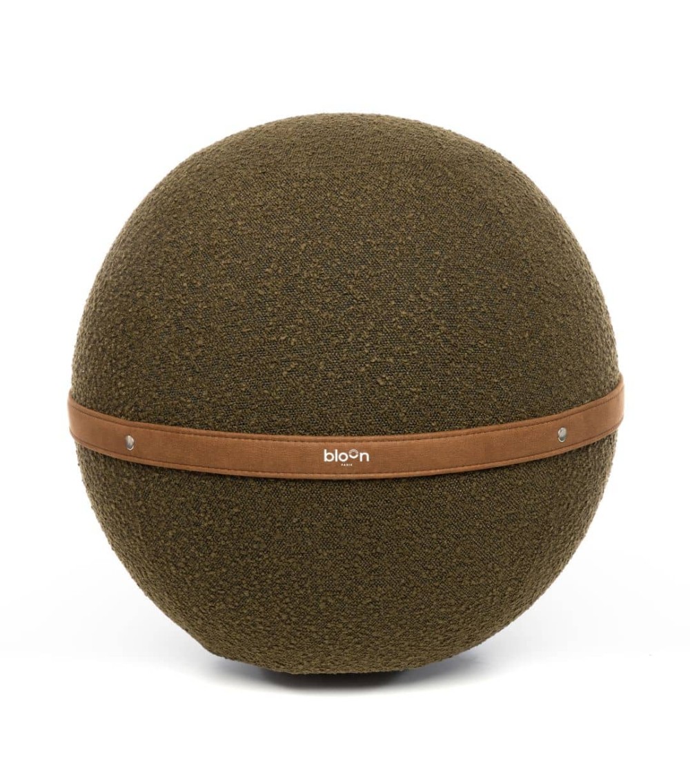 Bloon Bouclette Olive Green - Design Sitting ball yoga excercise balance ball chair for office