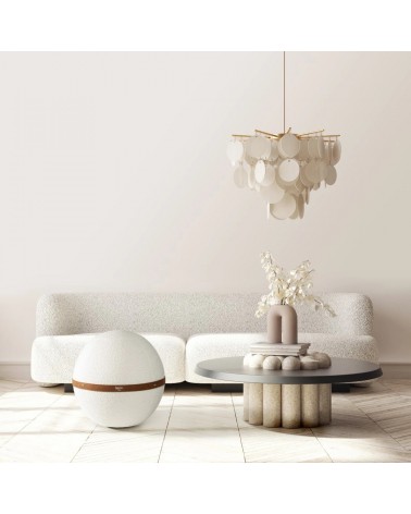 Bloon Bouclette Ascott - Sedia ergonomica Bloon Paris palla da seduta pouf gonfiabile