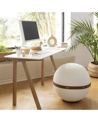 Bloon Bouclette Ascott - Siège ballon Bloon Paris ergonomique swiss ball bureau d'assise