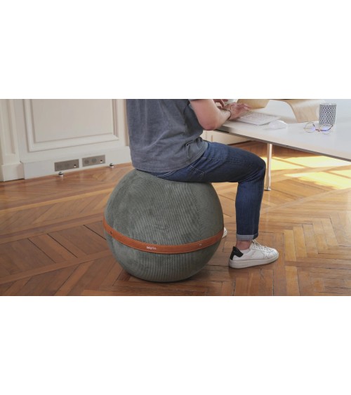 Bloon Ribbed Forest - Design Sitting ball yoga excercise balance ball chair for office