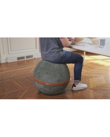 Bloon Ribbed Forest - Design Sitting ball yoga excercise balance ball chair for office