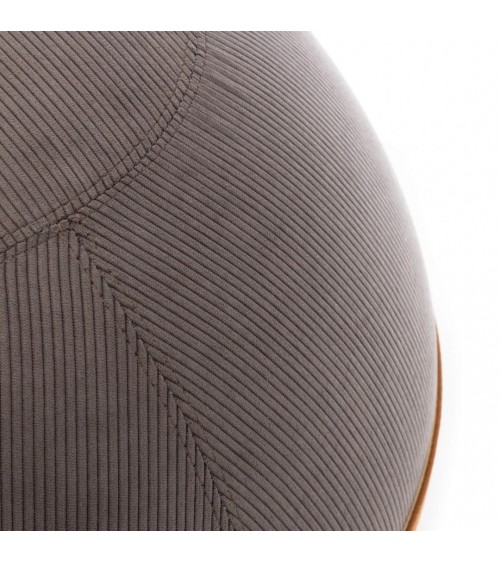 Bloon Ribbed Taupe - Design Sitting ball yoga excercise balance ball chair for office