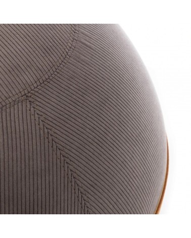 Bloon Ribbed Taupe - Design Sitting ball yoga excercise balance ball chair for office