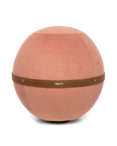 Bloon Ribbed Coral - Design Sitting ball yoga excercise balance ball chair for office