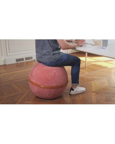 Bloon Coste Corallo - Pouf gonfiabile Bloon Paris palla da seduta pouf gonfiabile