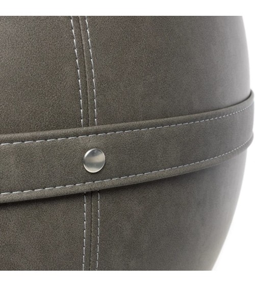 Bloon Leather Like Elephant - Sedia ergonomica Bloon Paris palla da seduta pouf gonfiabile
