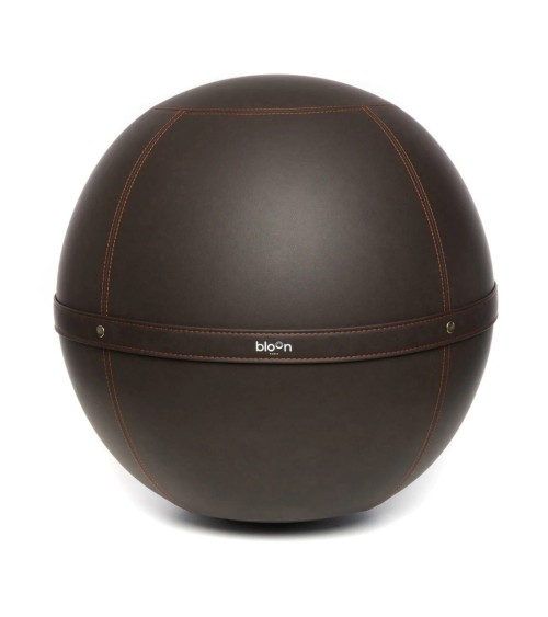 Bloon Leather Like Chocolat - Design Sitting ball yoga excercise balance ball chair for office