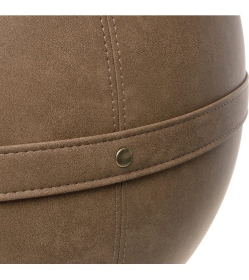 Bloon Leather Like Terra - Sedia ergonomica Bloon Paris palla da seduta pouf gonfiabile