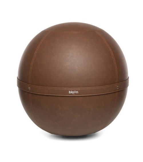 Bloon Leather Like Mokka - Design Sitting ball yoga excercise balance ball chair for office