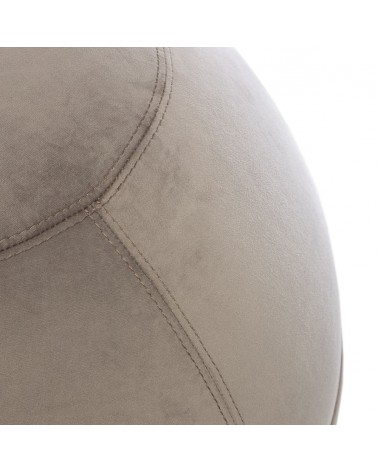 Bloon Velvet Gris Opale - Siège ballon Bloon Paris ergonomique swiss ball bureau d'assise