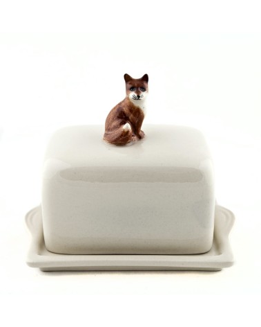 Fuchs - Butterdose, Butterglocke Quail Ceramics butterdosen kaufen