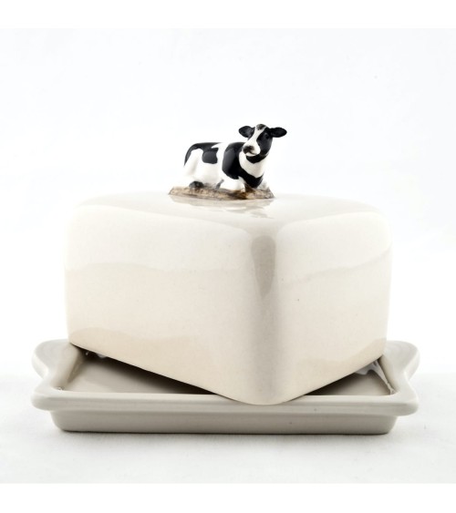 Holstein Kuh - Butterdose, Butterglocke Quail Ceramics butterdosen kaufen