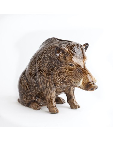 Salvadanaio - Cinghiale Quail Ceramics design ceramica originale particolare adulti