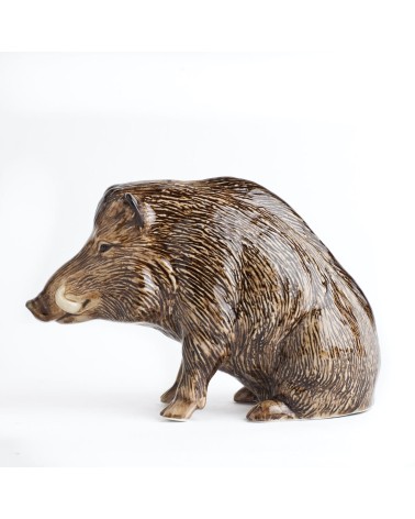 Piggy Bank - Wild Boar Quail Ceramics money box ceramic