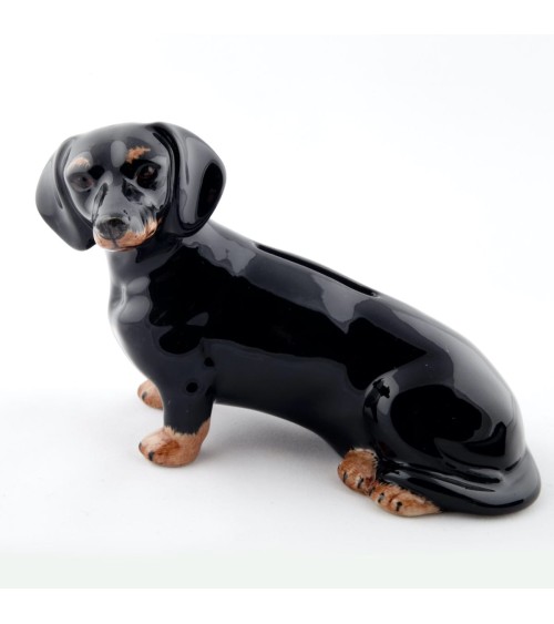 Piggy Bank - Dachshund Quail Ceramics money box ceramic