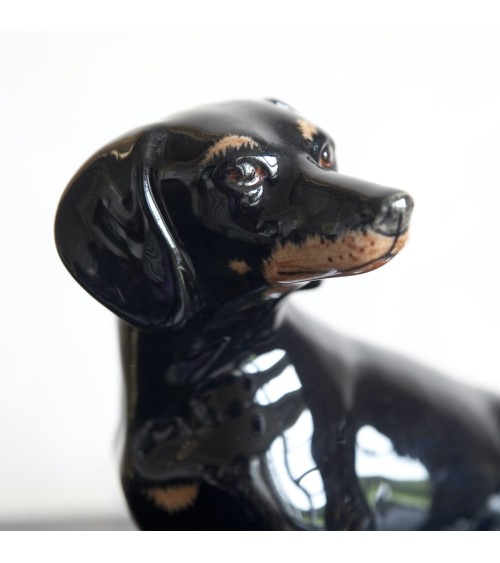 Piggy Bank - Dachshund Quail Ceramics money box ceramic