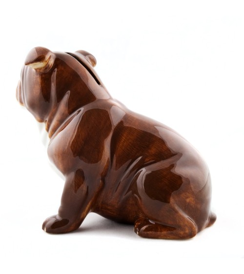 Salvadanaio - Bulldog Inglese Quail Ceramics design ceramica originale particolare adulti