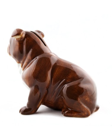 Salvadanaio - Bulldog Inglese Quail Ceramics design ceramica originale particolare adulti