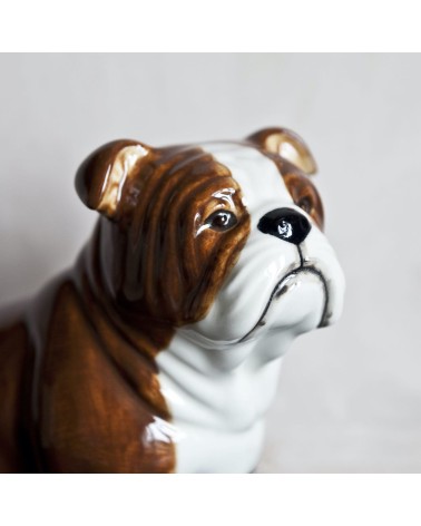 Salvadanaio - Bulldog Inglese Quail Ceramics design ceramica originale particolare adulti