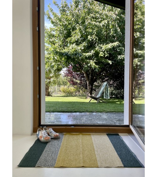 Tapis Vinyle - SEASONS Sunny Brita Sweden plastique d exterieur de salon cuisine devant évier entrée couloir pour terrasse la...