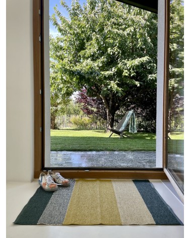 Vinyl Teppich - SEASONS Sunny Brita Sweden küchenteppich küchenläufer waschbar waschbarer outdoor teppich Teppichläufer balkon