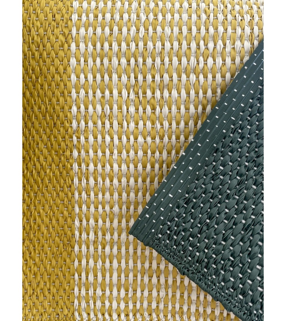 Tapis Vinyle - SEASONS Sunny Brita Sweden tapis scandinave en vinyle lavable en machine de cuisine exterieur salon couloir