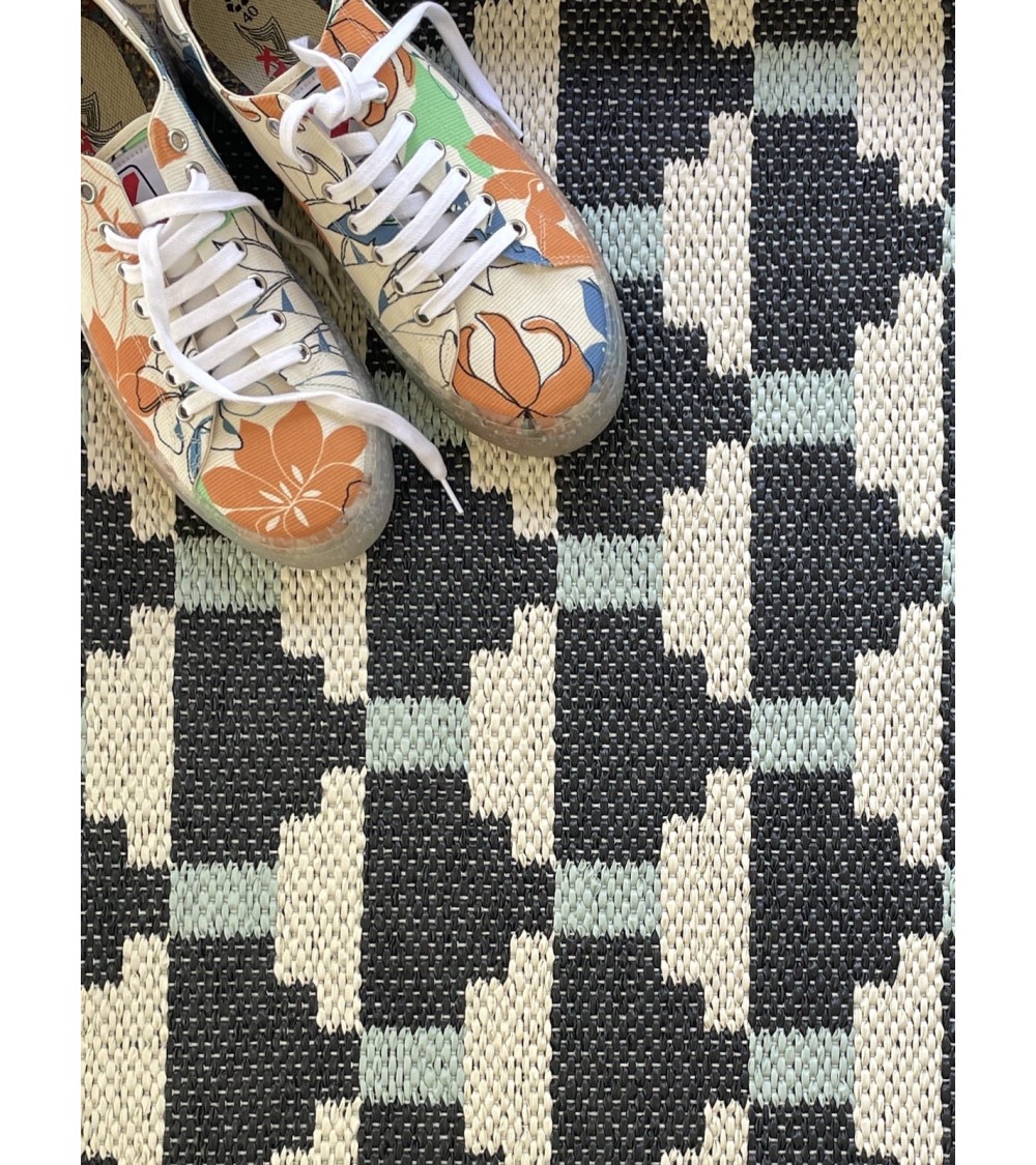 Tapis Vinyle - CONFECT Night Brita Sweden tapis scandinave en vinyle lavable en machine de cuisine exterieur salon couloir