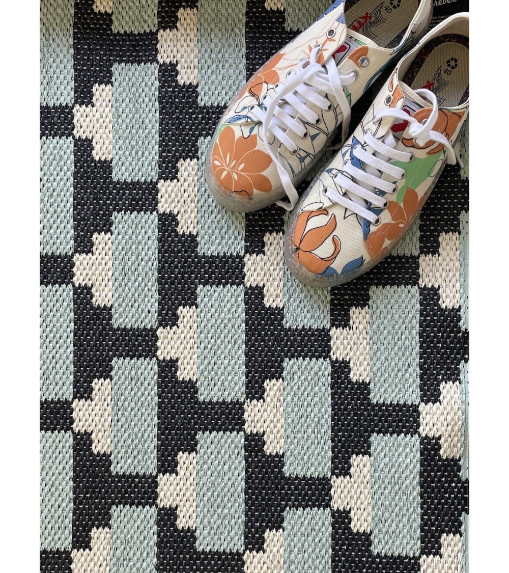 Tapis Vinyle - CONFECT Night Brita Sweden tapis scandinave en vinyle lavable en machine de cuisine exterieur salon couloir