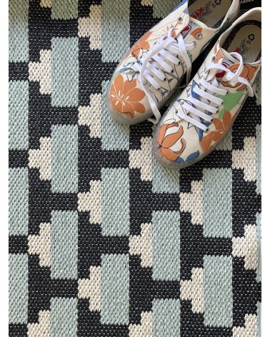 Vinyl Rug - CONFECT Night Brita Sweden cool vinyl rugs runner for kitchen washable outdoor rugs