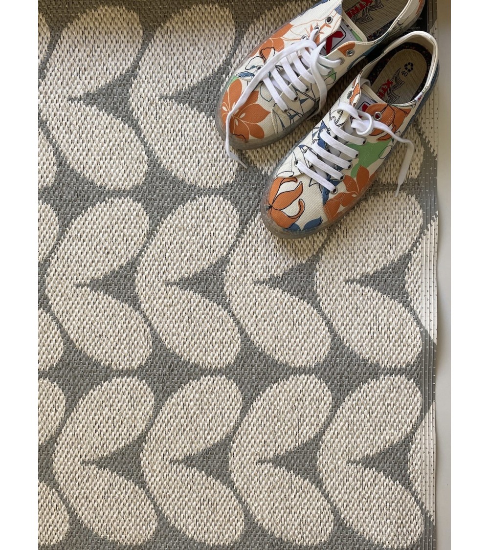 Vinyl Rug - KARIN Concrete Brita Sweden cool vinyl rugs runner for kitchen washable outdoor rugs
