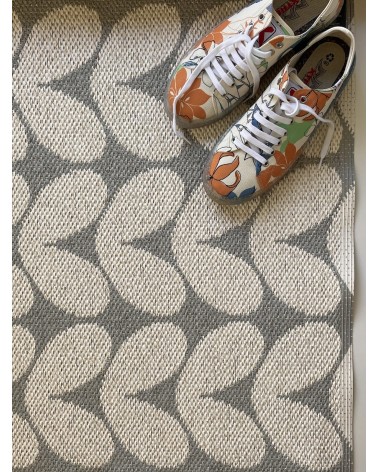 Vinyl Teppich - KARIN Concrete Brita Sweden küchenteppich küchenläufer waschbar waschbarer outdoor teppich Teppichläufer balkon
